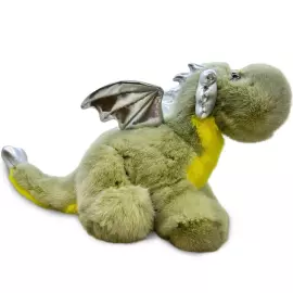 Дракон малый из меха норки, салатовый